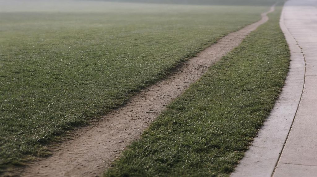 Olifantenpaadje: een ongeschreven gewoonte die ontstaat uit collectief gedrag, dwars door wat de formele structuur voorschrijft. Een email kan een desired path niet wegblazen, alleen het werk zelf kan dat